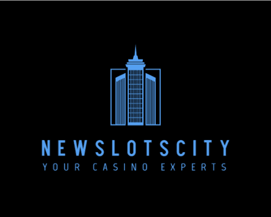 Logo featuring a stylized skyscraper and the text 'NEWSLOTSCITY Your Casino Experts.'